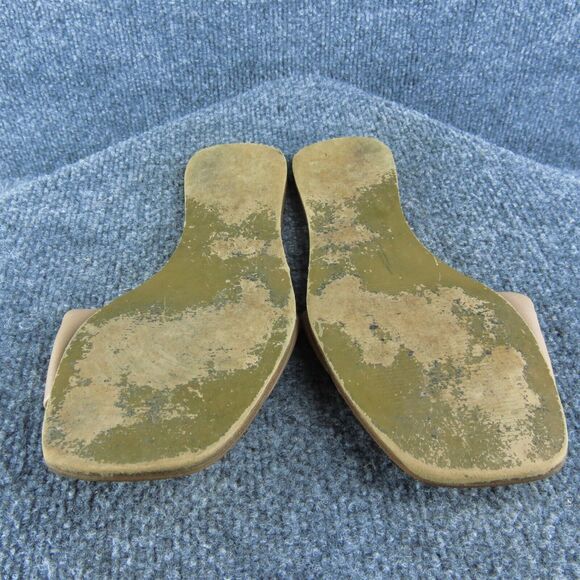 Steve Madden Isabel Women Slide Sandal‎ Shoes Size 8.5 Medium Beige Synthetic - Picture 10 of 10